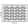 Форма для рогаликов Tescoma Delicia Silicone 32x22 см (629352)