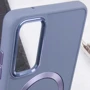 Чехол для телефонов TPU Case Bonbon Metal Style with MagSafe Lavender for Samsung A256 Galaxy A25 5G: Цвет серый