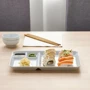 Тарелка с отделениями IKEA 365+ белый 31х19 см (804.299.03): Форма прямоугольная