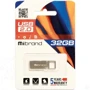 USB-флешка Mibrand 32GB Shark Silver USB 2.0 (MI2.0/SH32U4S): Объем памяти 32 GB