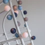 Гирлянда Cotton ball lights на 35 шаров 5,5м, Sailor Blue: Длина, м 5.5