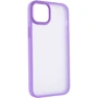 Чохол для iPhone Mobile Case TPU+PC Metal Buttons Lilac для iPhone 15 Plus