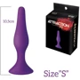 Анальная пробка на присоске MAI Attraction Toys №32 Purple S