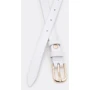 Женский ремень Borsa Leather белый (110v1genw65-white): Пол Женский