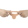 Насадка для двойного проникновения LoveToy The Ultra Soft Double Flesh 5.8"