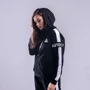 Спортивная толстовка Peak FWA01028-BLA 48 черная с капюшоном на молнии: Страна производитель Китай
