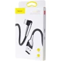 Кабель Baseus USB Cable to Lightning Sharp-Bird 1m Black (CALMVP-D01) фото 3
