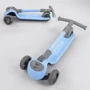 Самокат Best Scooter голубой (D-0885): Материал колес полиуретан