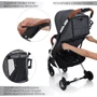 Візок Bambi Yoga II M 3910-11 Сіра: Ширина шасі 43