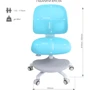 Детское кресло Cubby Marte Blue фото 9