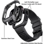 Аксессуар для Watch Rubber TPU with Metal Case Grey (FLS181110) for Apple Watch 44/45/49mm Ultra: Совместимость Apple Watch 49mm, Apple Watch 45mm, Apple Watch 44mm