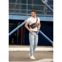 Мужская поясная сумка Sambag Tirso Max коричневая (80341061m): Фактура Матовая, Гладкая