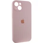 Чехол для iPhone Mobile Case Silicone Case Full Camera Protective Chalk Pink for iPhone 15 Plus: Цвет розовый