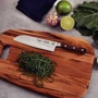 Нож Tramontina Century Wood Сантоку 17.8 см (21542/197): Рукоятка Дерево