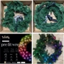 Smart LED Гирлянда Twinkly tree Strings RGBW 50, Gen II, на искусственном веночке елки, диаметр 60 см, кабель зеленый: Тип Линейная