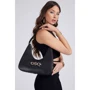 Женская сумка хобо Guess Hensely Hobo черная (HWVB8113020-BLA): Пол Женский