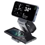 Зарядний пристрій Proove Wireless Charger Titan Volt 3 in 1 15W Gray (WSTV15000003) for iPhone 16 I 15 I 14 I 13 I 12 series, Apple Watch and Apple AirPods: Кабель в комплекті отсутствует