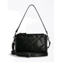 Женская сумка через плечо Guess Khatia Top Zip Shoulder Bag черная (HWQM8381180-BLA)