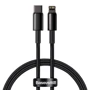 Кабель Baseus Cable USB-C to Lightning Tungsten PD 20W 2m Black (CATLWJ-A01)