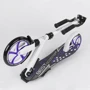 Самокат детский Best Scooter с PU колесами, зажимом руля и 1 амортизатором White/Purple (88916) фото 7