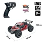 Машинка Sulong Toys METAL CRAWLER на р/у – NOVA серо-красный (SL-231RHGR): Привод Задний