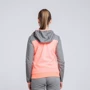 Спортивна толстовка Peak FW67686-ORA 50 помаранчева з капюшоном на блискавці: Склад Полиэстер