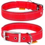 Ошейник Collar Dog Extremе нейлон двойной ш 40 м, д 60-72 см со светоотражающей вставкой, красный (64543): Производитель Collar