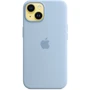 Чехол для iPhone Apple Silicone Case with MagSafe Sky (MQU93) for iPhone 14 фото 5