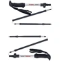 Треккинговая палка Gabel XTR Alu EF - 110-130 (034.0024): Цвет черный