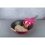 Сковорода Pepper Pink Flower 24 cм с подставкой (PR-2106-24): Тип варочной поверхности Газовая, Стеклокерамическая, Электрическая