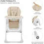 Стульчик для кормления Kinderkraft Tummie Beige (KHTUMM00BEG0000) фото 9