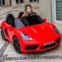 Дитячий електромобіль Bambi Racer Porsche червоний (M 5737AL-3(48V)): Вид автомобиль