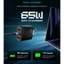 Зарядний пристрій ArmorStandart Wall Charger Resolute Power ARP-621 65W GaN Black (ARM70023): Особливості USB-C, Power Delivery (PD)