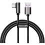 Кабель Baseus USB Cable to USB-C Legend Elbow 66W 1m Black (CATCS-B01)