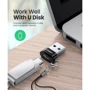 Адаптер Ugreen Adapter US280 USB to USB-C Black (50568): Дополнительные разъемы USB-C