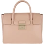 Жіноча каркасна сумка Furla Metropolis M Satchel ніжно-рожева (856489)