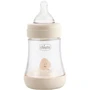 Пляшка для годування пластикова Chicco PERFECT 5 з силіконовою соскою 0м + 150 мл Бежева (20211.30.40)