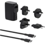 Зарядное устройство Belkin Wall Charger USB+USB-C 25W/Power Bank 5000mAh Black (BPZ003BT1MBK-B6): Кабель в комплекте USB-C