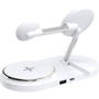 Зарядний пристрій ArmorStandart Wireless Charger H101 3 in 1 Magnetic White (ARM78102): Особливості MagSafe, Для Apple Watch