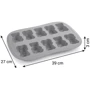 Форма для мишек Tescoma Delicia Silicon Prime 39х27 см (629431): Диапазон температур, °C 230