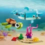 Конструктор LEGO Creator Дельфин и черепаха (31128): Количество деталей, шт. 137