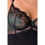 Сексуальный корсет Passion Exclusive FLORIS CORSET black XXL/XXXL