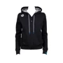 Толстовка спортивна Arena W TE Hooded F/Z Jacket (003849-500) 40 чорна з капюшоном на блискавці