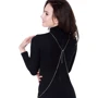 Боди - декоративная цепочка на тело Julimex Bijoux Wendy (Серебряный, D/E), Серебряный, D/E