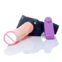 Страпон мужской с вибрацией BOSS - Adrian Hollow Strap-on vibrating, BS4600009