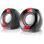 Акустична система REAL-EL S-50 Black / Red: Формат акустики 2.0