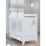 Ліжечко дитяче Micuna Istar White/Grey 120х60 см біло-сіре (ISTAR WHITE/GREY): Стінка, що опускається є