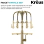 Змішувач для кухонного миття Kraus KPF-1603SFACB