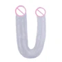 Фаллоимитатор двойной CHISA 17.7 Inch Dildo Clear