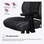 Геймерское кресло Cyberlux Poseidon Black (арт. GM-415 B) фото 8